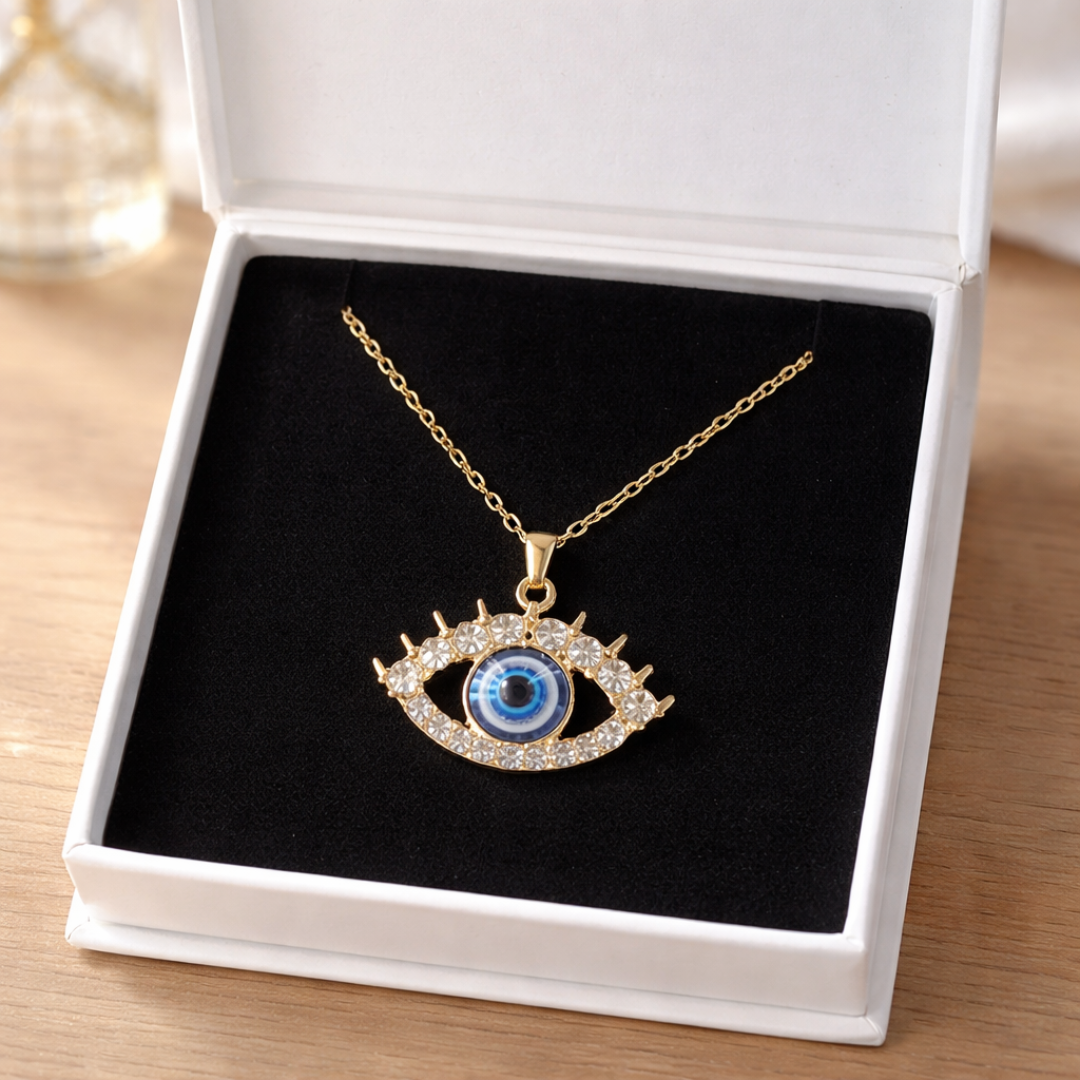 Large All-Seeing-Eye Pendant Necklace