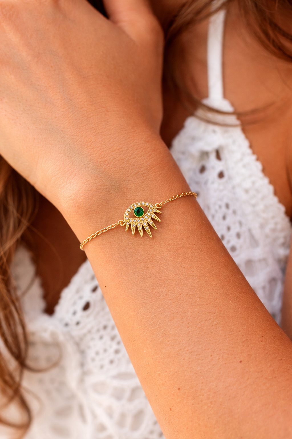 Radiant Eye Talisman Bracelet