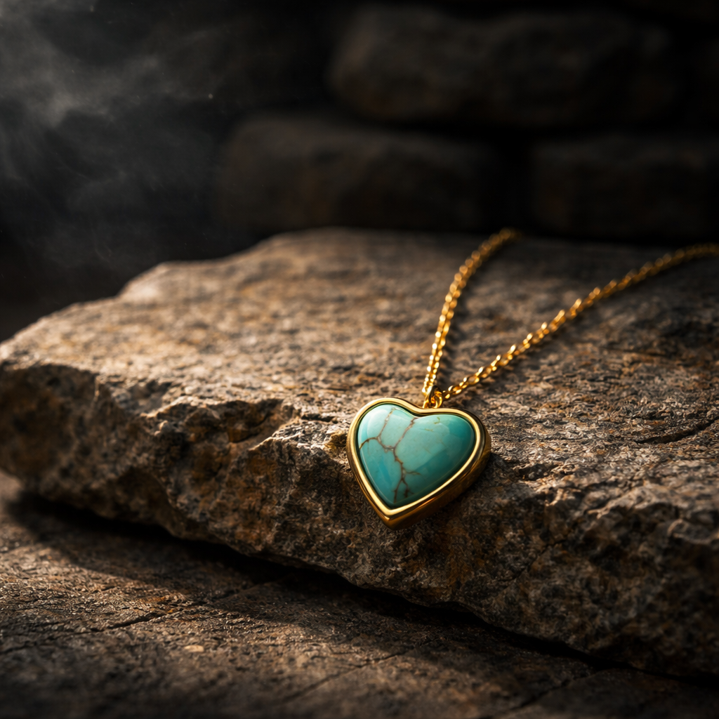 Turquoise Heart necklace