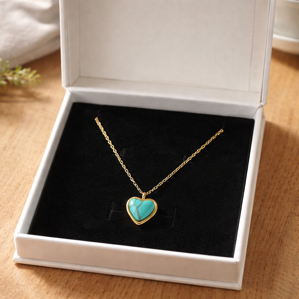 Turquoise Heart necklace