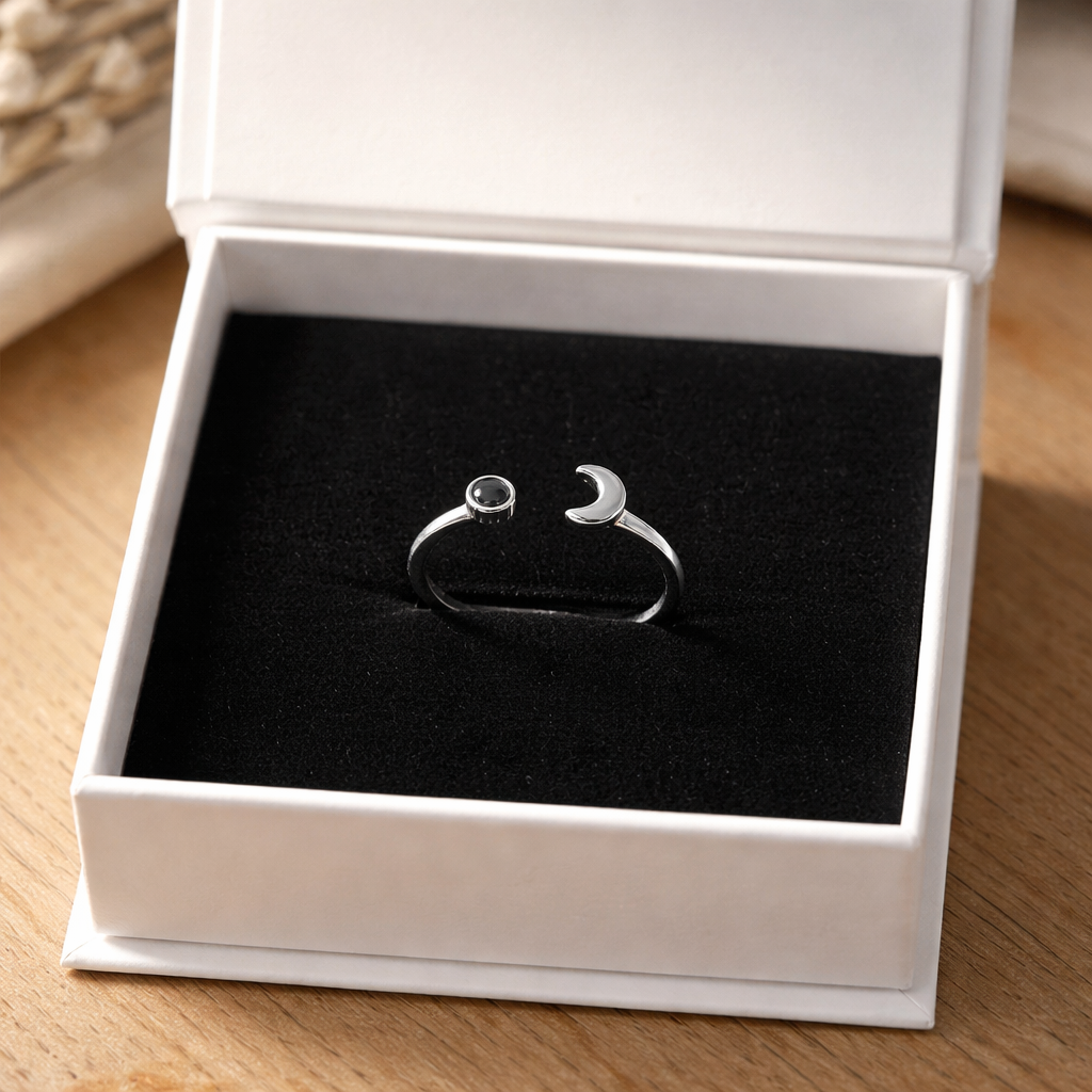 Dual Moon Ring