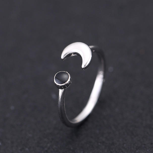 Dual Moon Ring