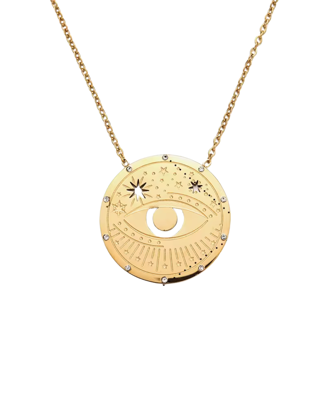 Celestial Eye Talisman Pendant Necklace