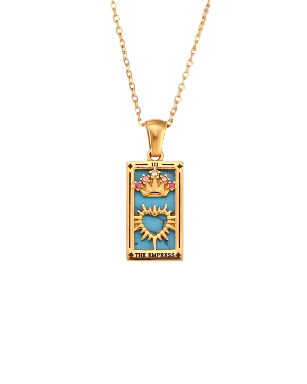 The Empress Tarot Card Necklace