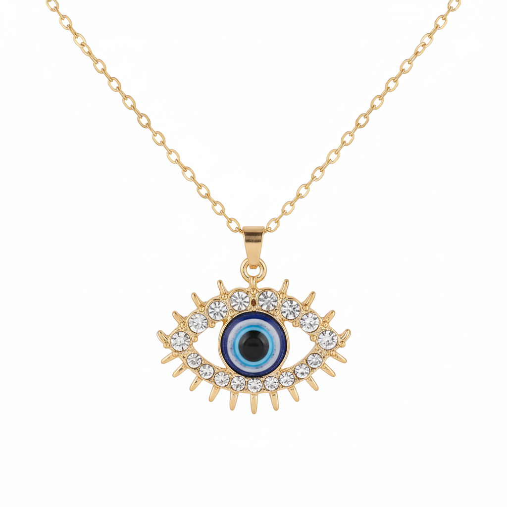 Large All-Seeing-Eye Pendant Necklace